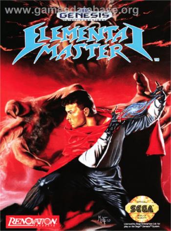 Cover Elemental Master for Genesis - Mega Drive